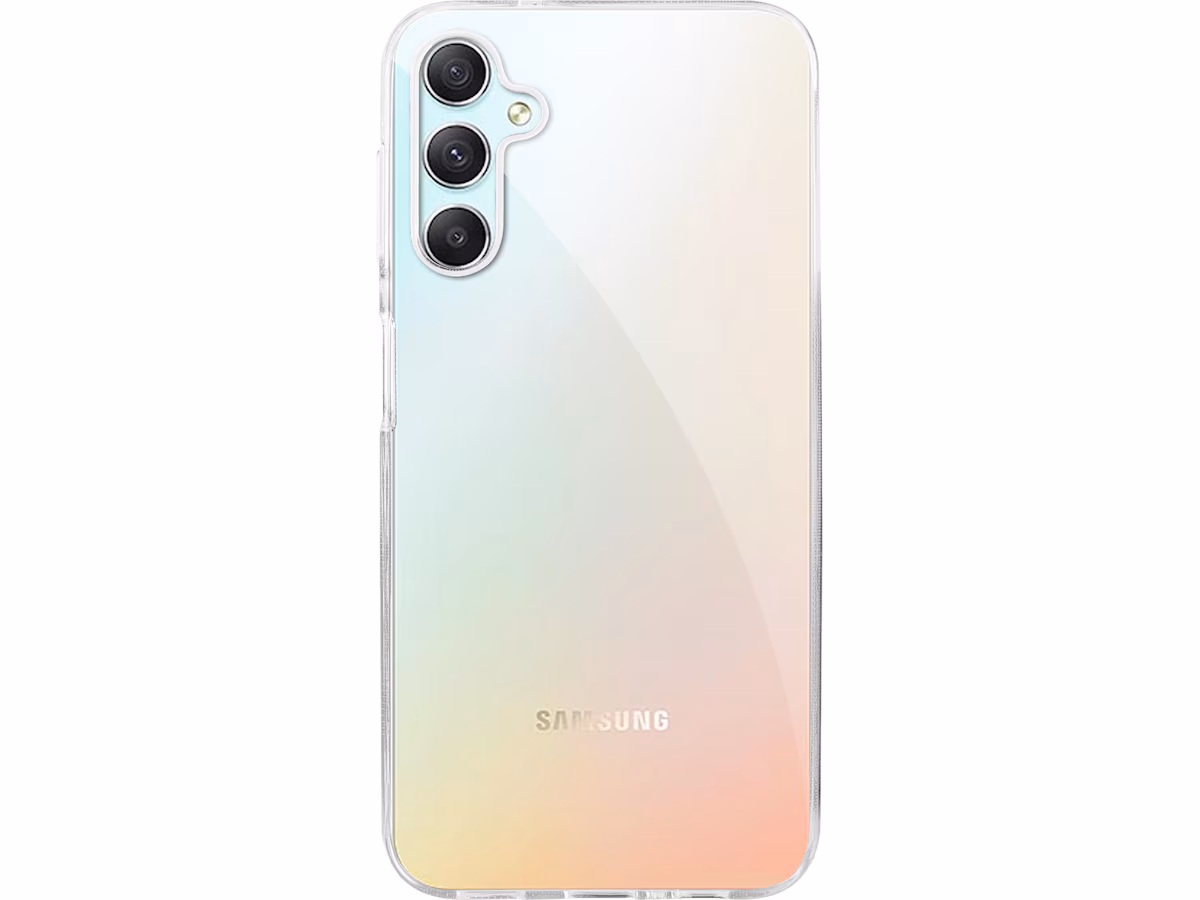 iiglo Galaxy A34 5G Silikondeksel (gjennomsiktig)