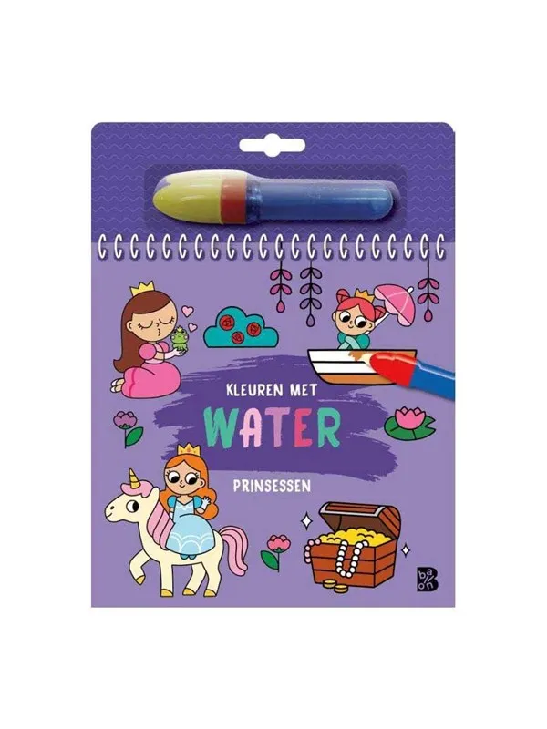 Standaard Uitgeverij Coloring with Water - Princesses