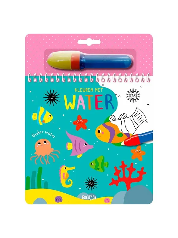 Standaard Uitgeverij Coloring with Water - Underwater World