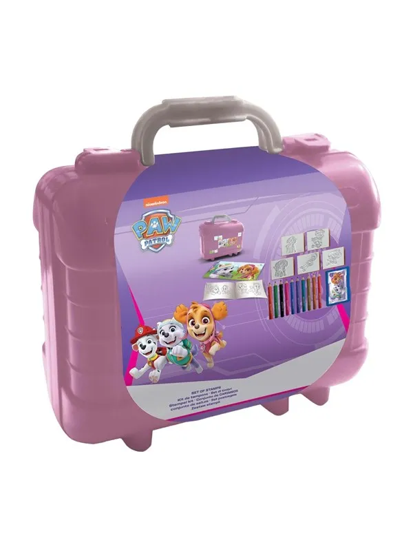 Platinet - PAW Patrol Skye Travel Stamp and Color Case
