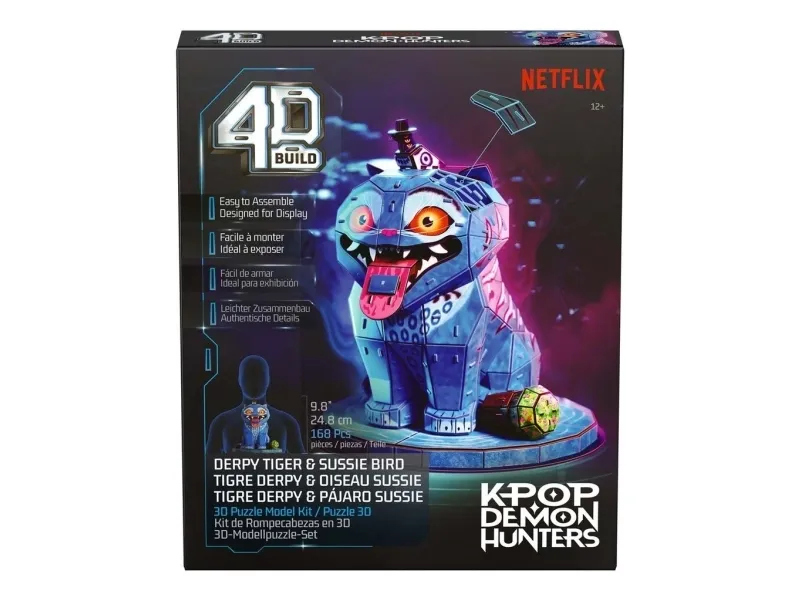 KPop Demon Hunters KPDH 4D Build Derpy 3D Puslespill