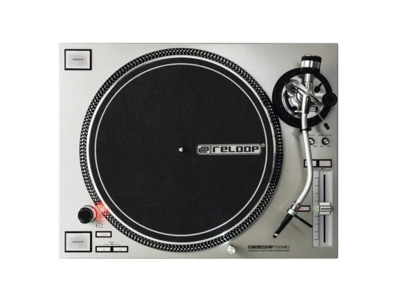 Reloop RP-7000 MK2 Silver - Dj turntable - Platespiller Sølv