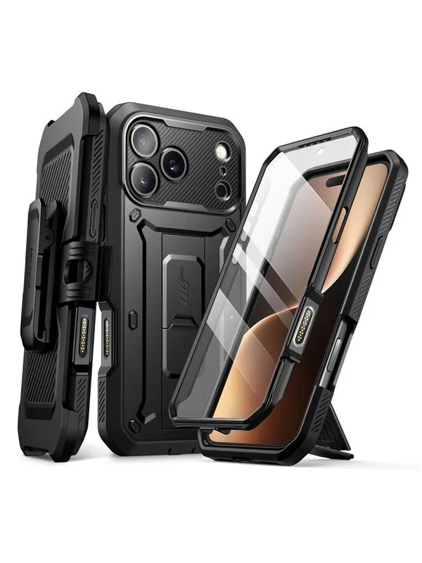 SUPCASE UB Pro Case for iPhone 17 Pro - Black