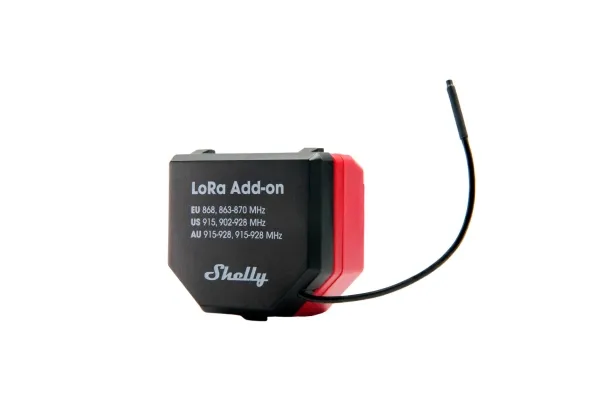 Shelly LoRa Add-on - Langdistanse kommunikasjonsmodul