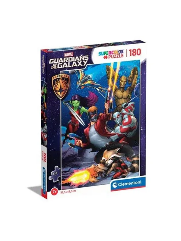 Clementoni Puzzle Marvel Guardians of the galaxy Super 180 pieces Gulv