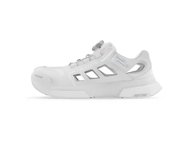 AIRTOX FW22 sikkerhetssandal, PRO smart lacing, Styrosoft såle 3.0,  clean white - Str. 37