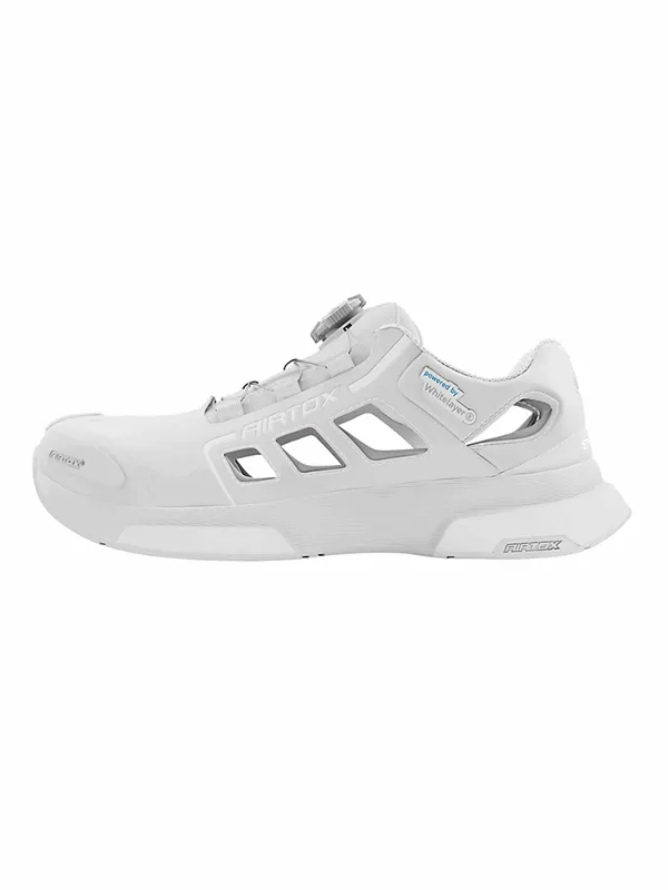 AIRTOX FW22 sikkerhetssandal, PRO smart lacing, Styrosoft såle 3.0,  clean white - Str. 36