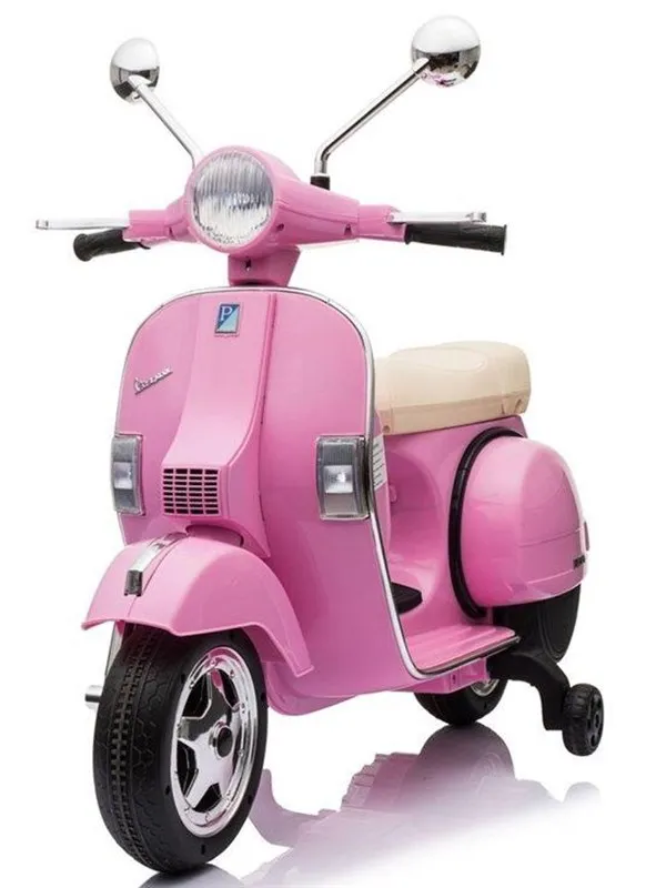 Vespa PX150 Ride-On Scooter 2x12V - Pink