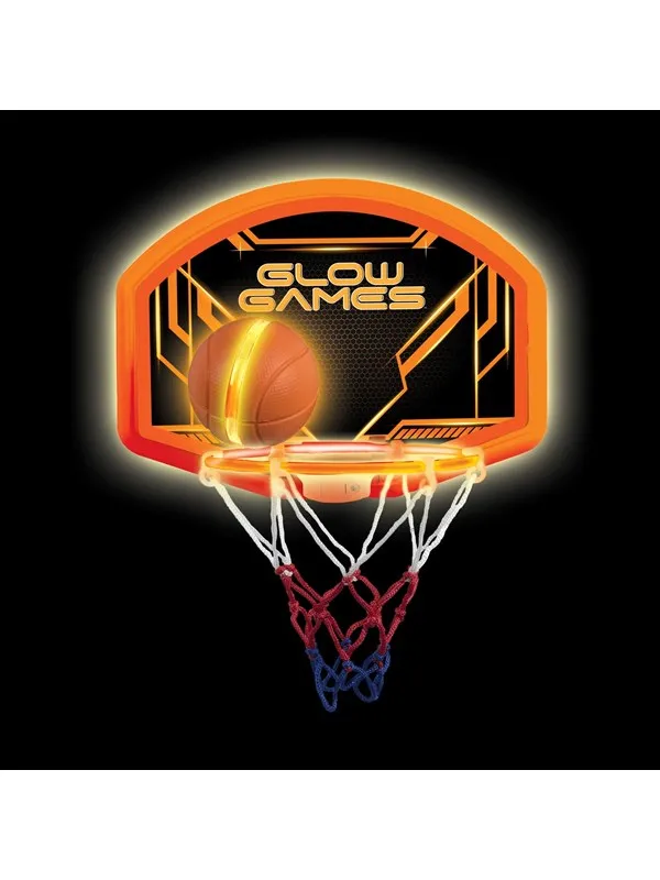 Glow Games Light Up Basketball Set