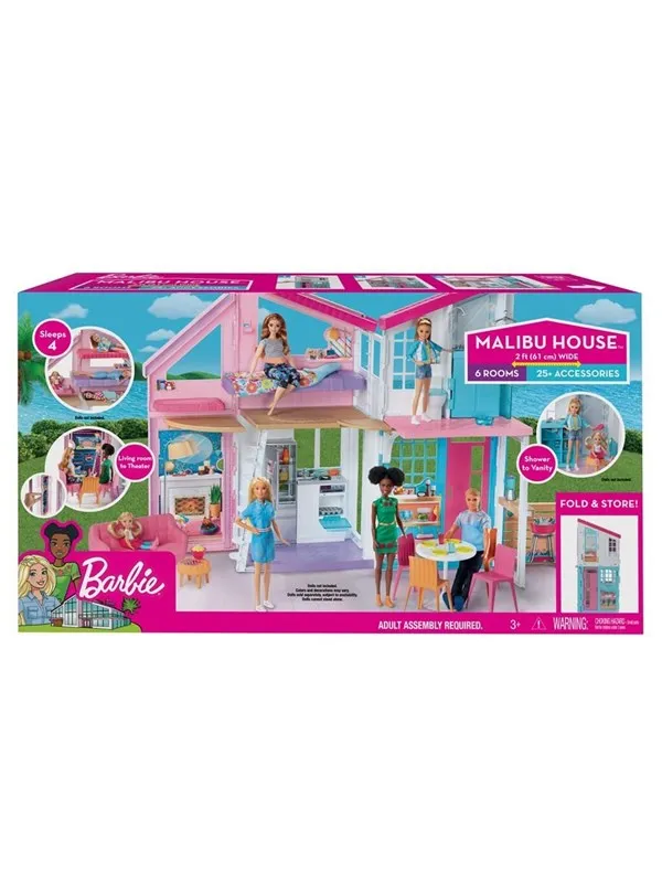 Barbie Malibu House Playset