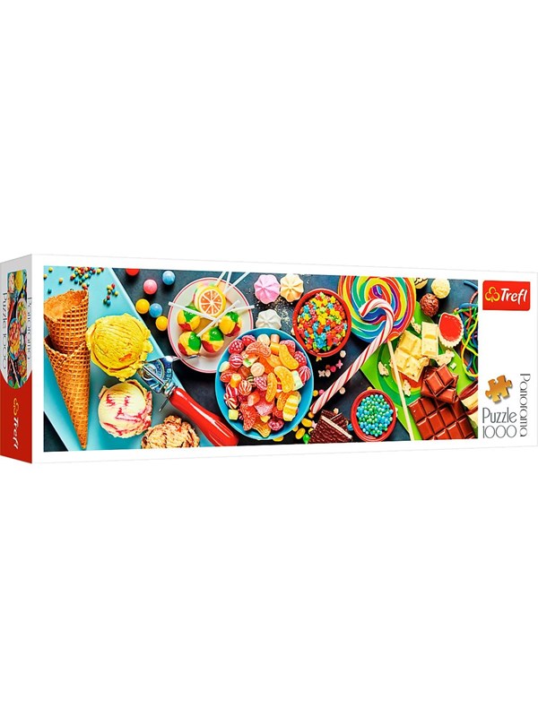 Trefl Puzzle - Panorama - Sweet delights (1000 pieces) Gulv
