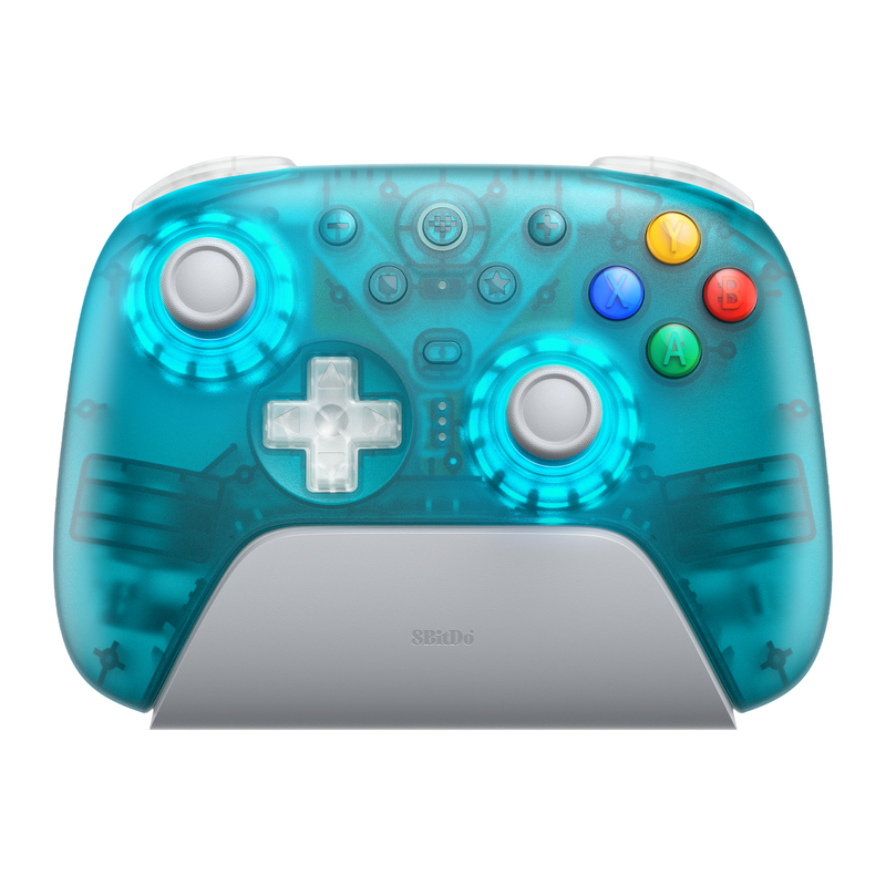 8BitDo Ultimate 2 - Clear Blue - Wireless Controller - Android