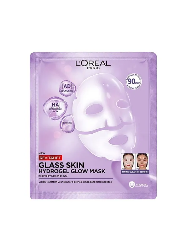 L'Oréal Paris Revitalift Filler Glass Skin Mask 23ml.- 1 pc