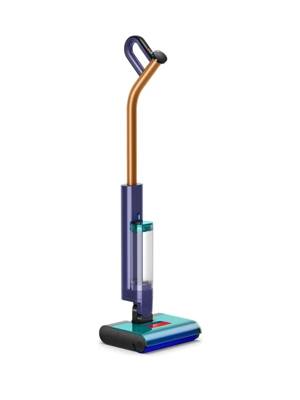Dyson Skaftstøvsuger Clean+Wash Hygiene - electric mop - cordless - stick - prussian blue/copper
