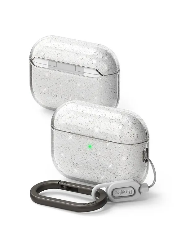Ringke Air Case for AirPods Pro 3 - Clear and Glitter