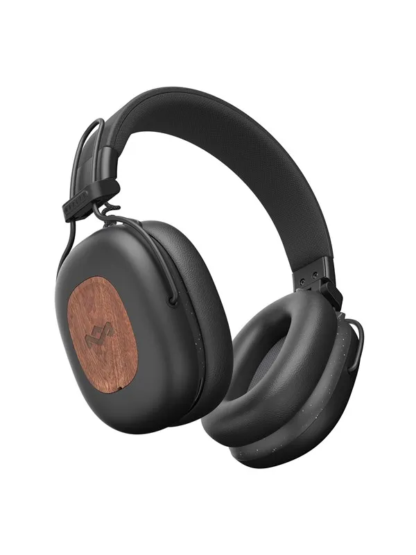 House of Marley Positive Vibration Rebel ANC Headphones - Black