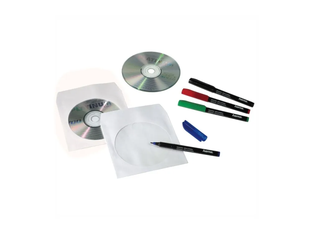Hama CD-ROM Paper Sleeves - CD sleeve