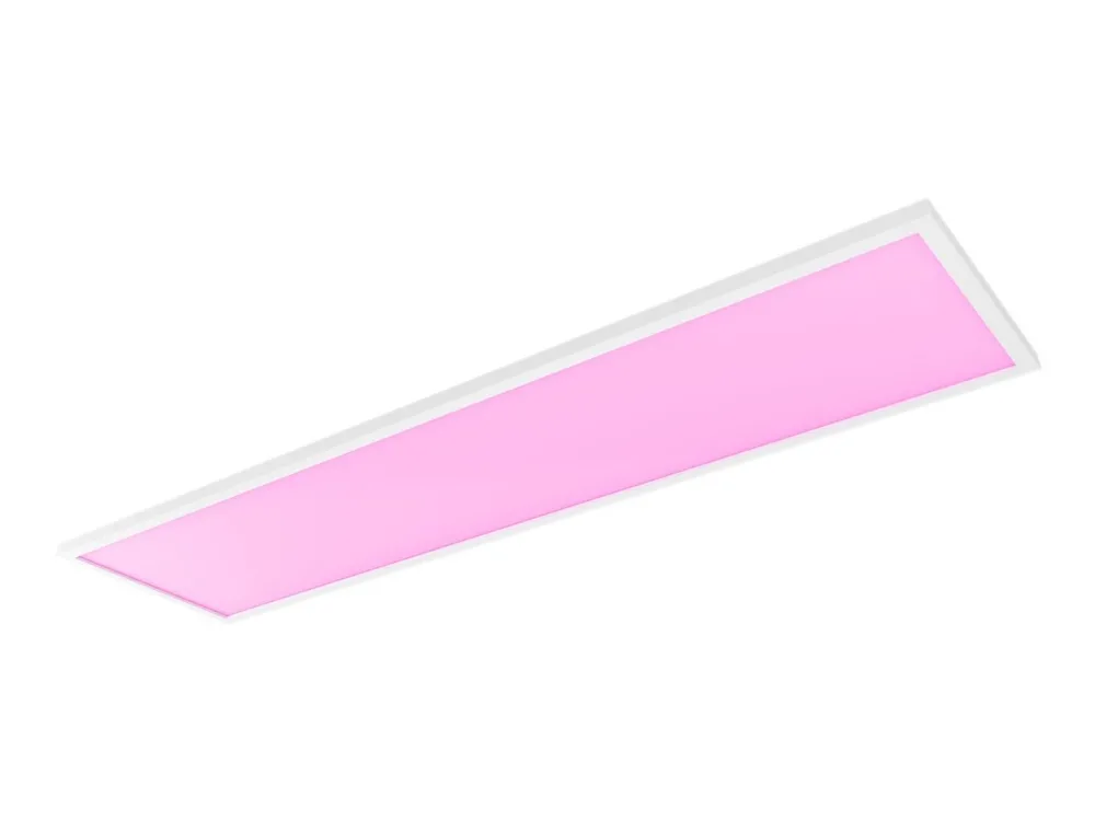 Philips Hue Surimu rektangulært takpanel (hvit) - hvit og fargestemning