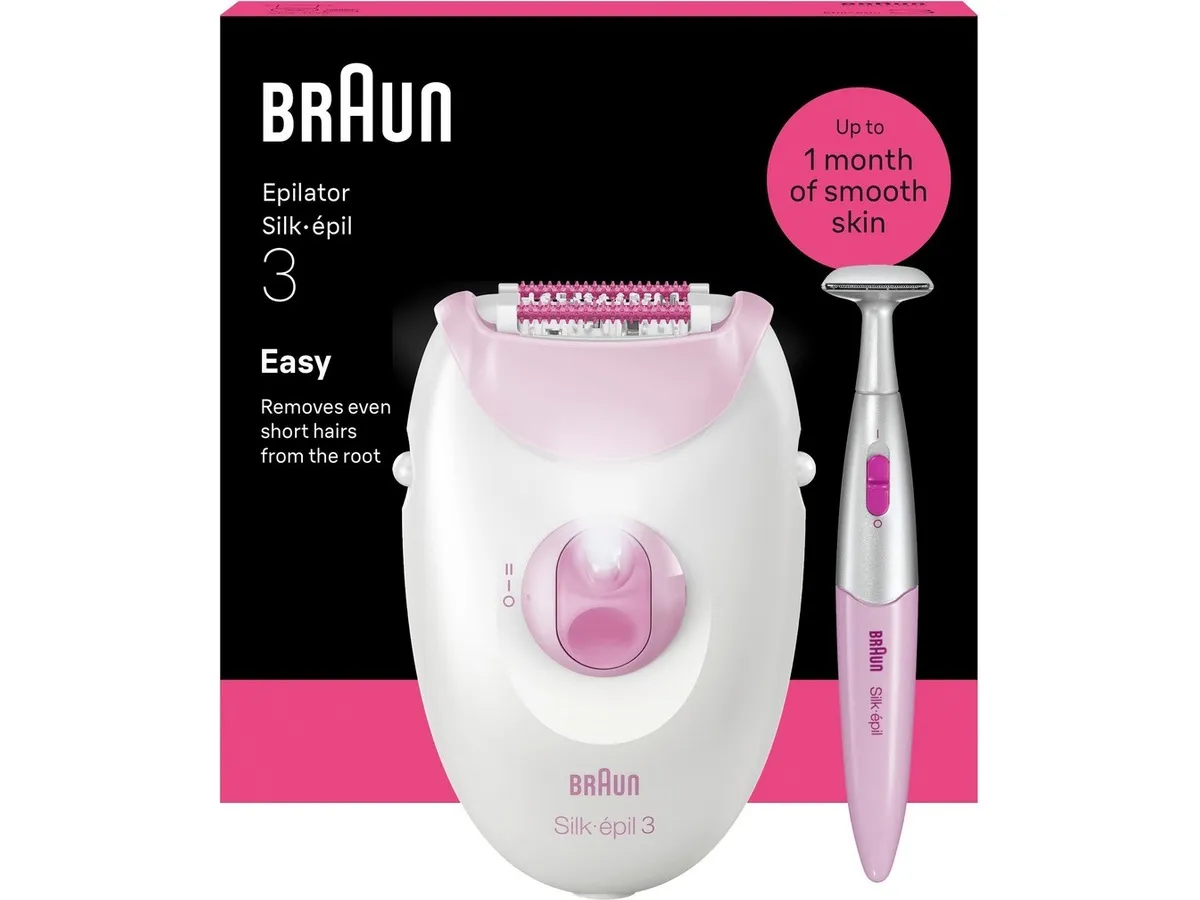 Braun Silk·épil 3 epilator (rosa)