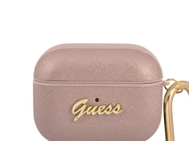 Guess AirPods Pro Deksel Saffiano Rosa