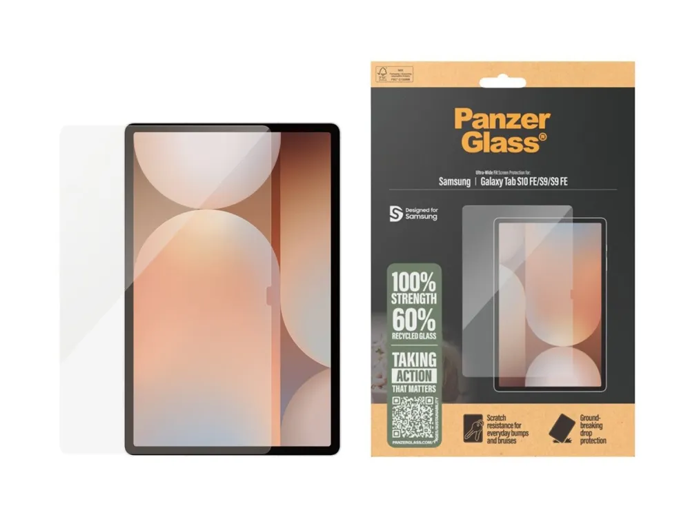 PanzerGlass Galaxy Tab S10 FE / S9 / S9 FE Skjermbeskytter