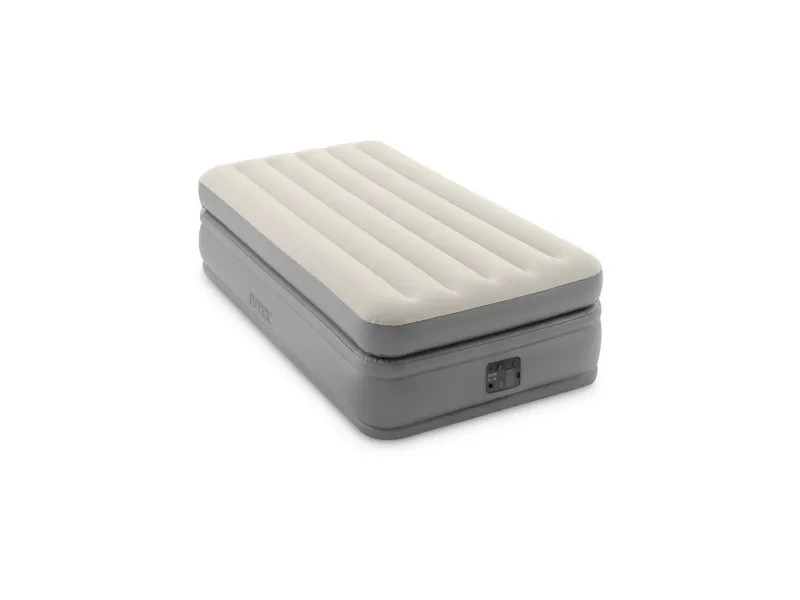Intex Twin Comfort Elevated luftmadrass m/ Fiber-Tech Rp
