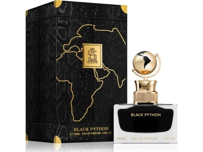 Aurora Globe Collection Black Python Eau De Parfum Unisex 100 ml