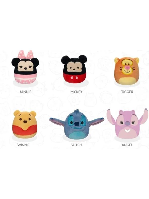 Squishmallows Micromallows 6 cm Disney Blind Plush Asst CDU