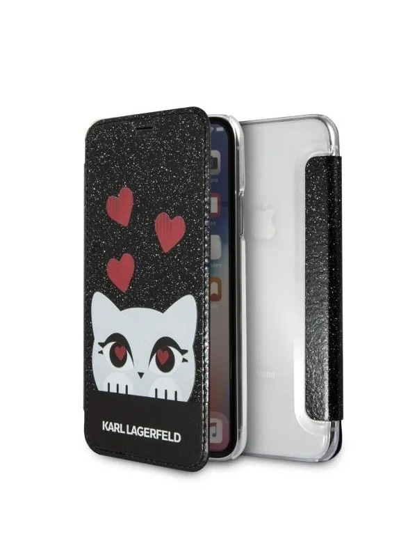 Karl Lagerfeld Valentine iPhone X/Xs Case - Black