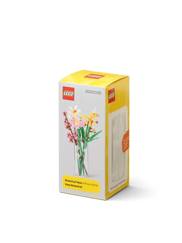 LEGO Cylinder Vase Wild Flower Translucent