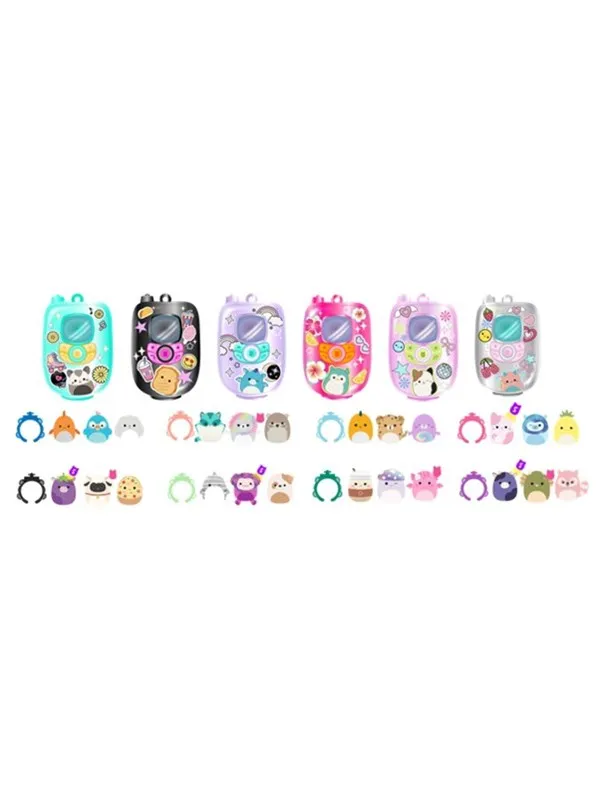 Squishalongs Squish-a-longs 2.5 cm Clip-a-long Blind 3 Pack S7