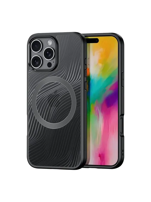 Dux Ducis Aimo Mag Case with MagSafe for iPhone 16 Pro Max - Black