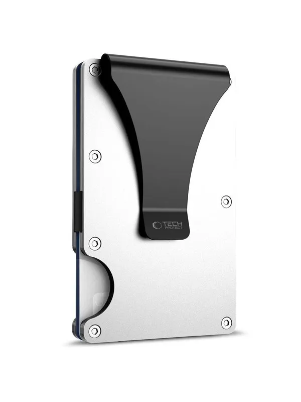 Tech-Protect Thorn RFID Wallet - Silver