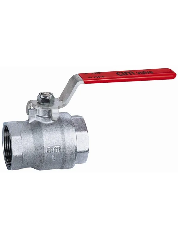 Cimberio RED5 kuleventil muffe/muffe, 1/2"