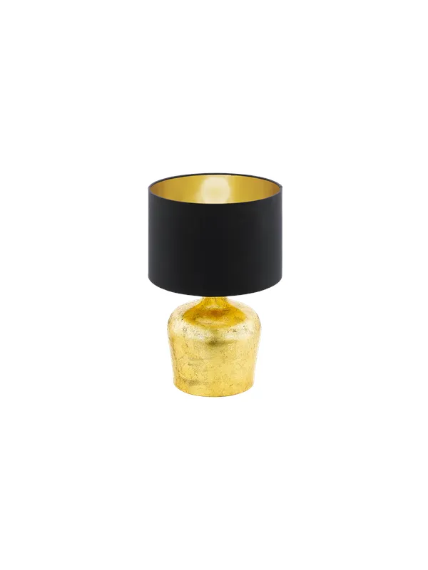 EGLO MANALBA table lamp black/gold