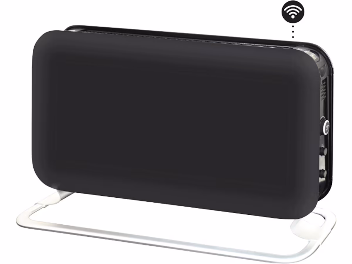 Mill WiFi gulvovn 1200W (sort)