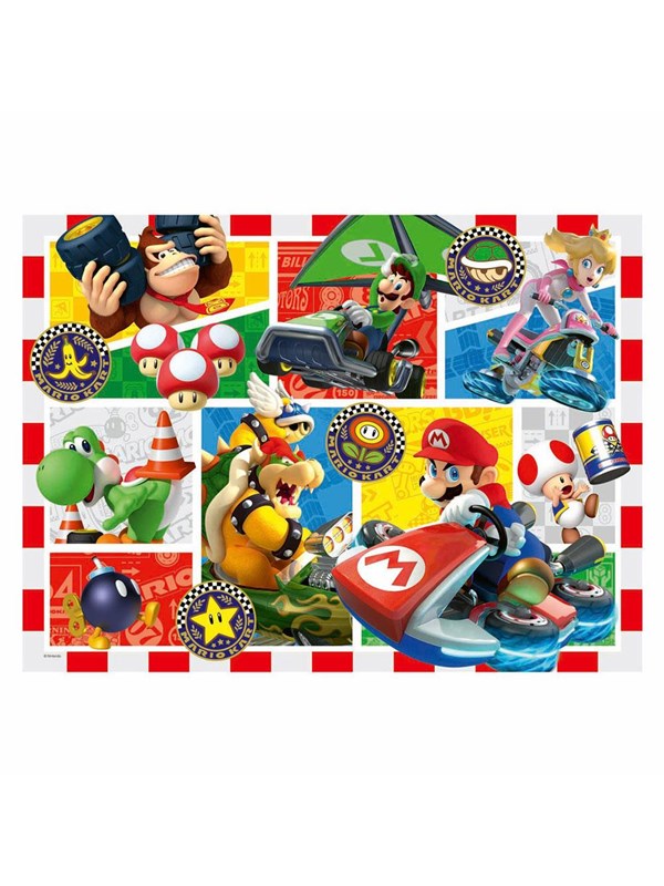 Ravensburger Jigsaw puzzle XXL Mario Kart 150 pieces. Gulv