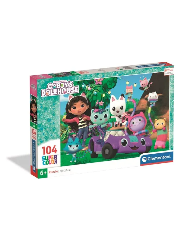 Clementoni Puzzle Gabby'S Dollhouse 2025 - 2 104 pieces Gulv