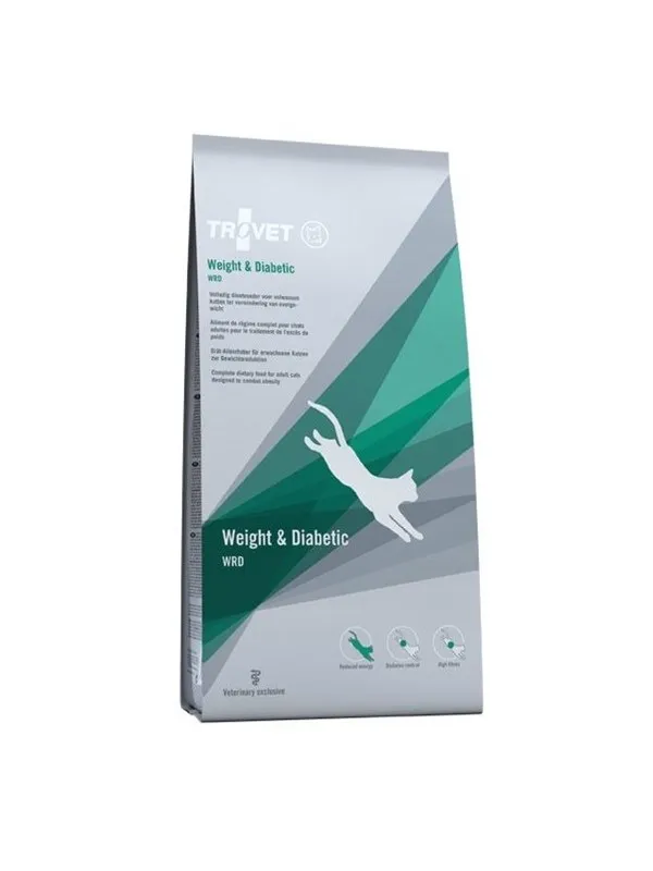 TROVET Weight & Diabetic WRD Chicken - dry cat food - 2.5kg