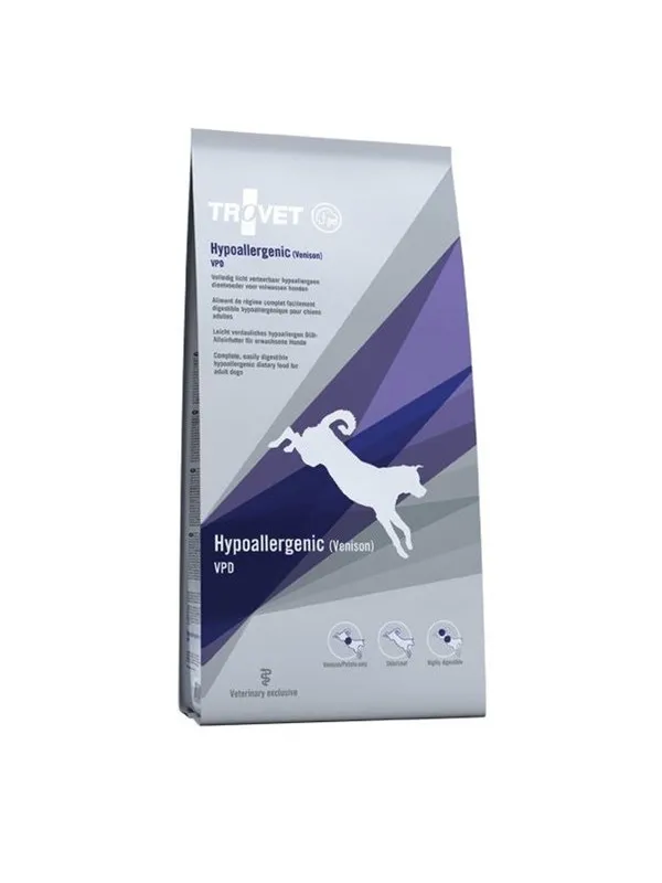 TROVET Hypoallergenic VPD Venison - dry dog food - 3kg