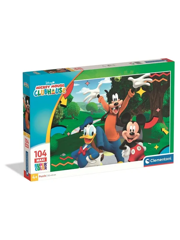 Clementoni Puzzle Maxi Mickey Mouse Club House 20 104 pieces Gulv