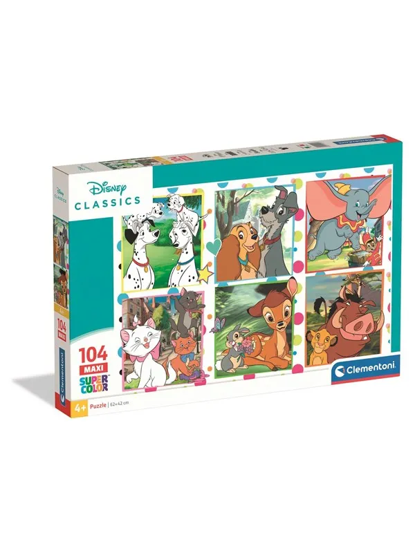 Clementoni Puzzle Maxi Disney Classic 2026 104 pieces Gulv