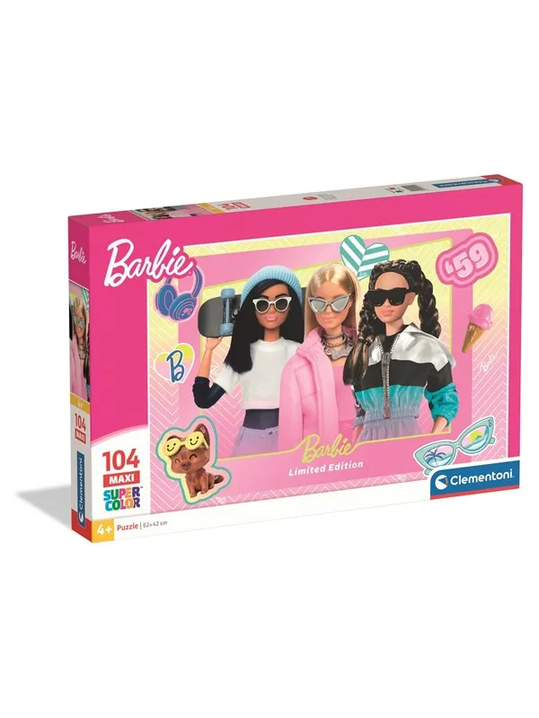 Clementoni Puzzle Maxi Barbie 104 pieces Gulv