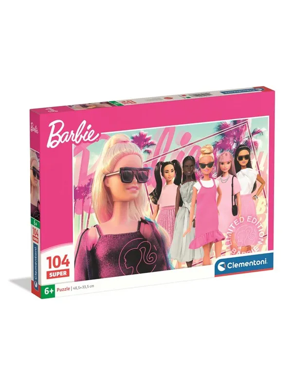 Clementoni Puzzle Super Barbie 2026 104 pieces Gulv