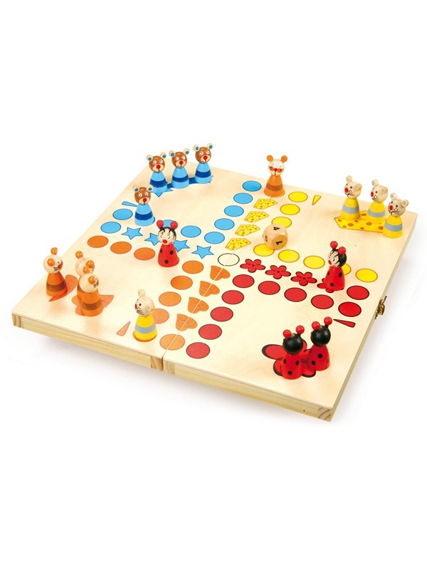 Small Foot - Wooden Ludo Animals