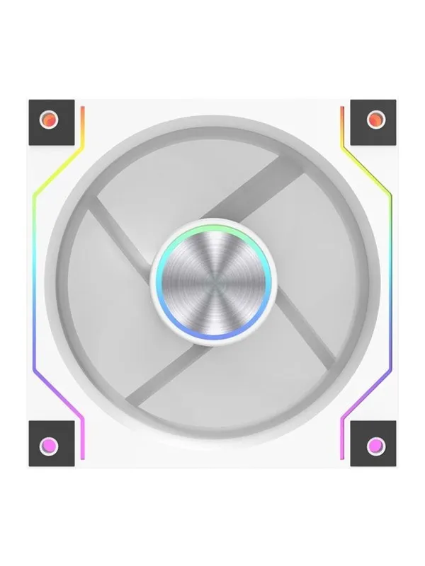 Darkflash DM20 LINE Cooling Fan - White - Kabinettvifte - Hvit