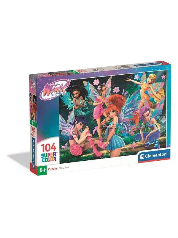 Clementoni Puzzle Winx 2025 104 pieces Gulv