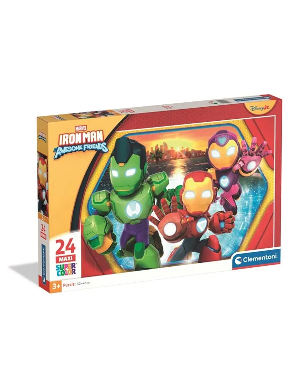 Clementoni Puzzle Maxi Ironman Ahaf 2025 24 pieces Gulv