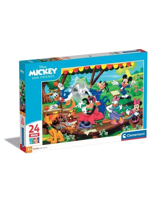 Clementoni Puzzle Maxi Mickey and Friends 24 pieces Maxi Gulv