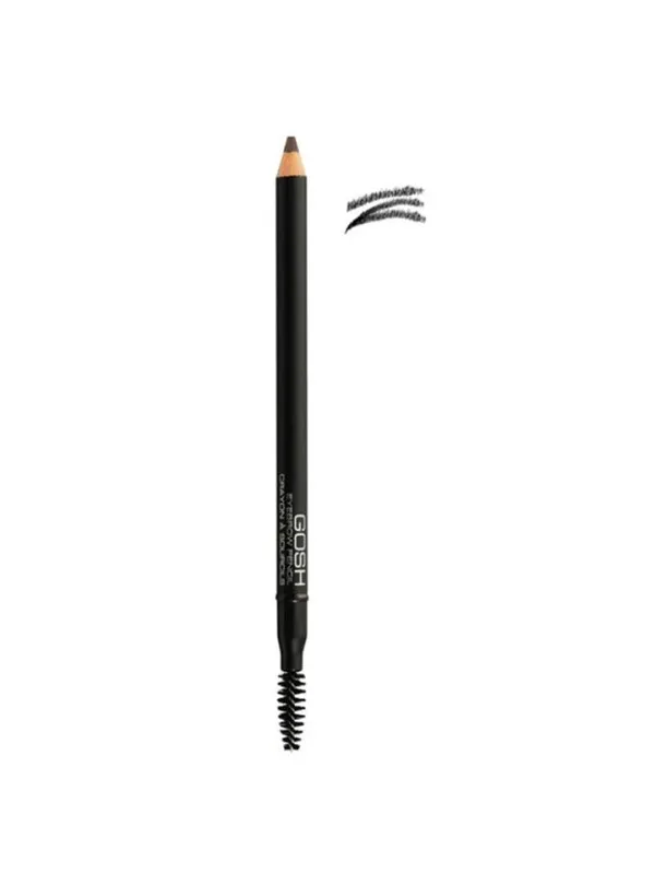 Gosh Eyebrow Cream Pencil 02 Soft Black